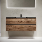 Тумба 120 см Urban ПОДВЕСНАЯ Sancos Дуб чарльстон с умывальником CN7006MB — изображение 4