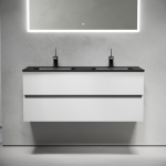 Тумба 120 см Urban ПОДВЕСНАЯ Sancos с умывальником CN7004MB — изображение 4