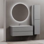 Тумба 120 см Folk Ergraut soft ПОДВЕСНАЯ Sancos с умывальником CN7017 — изображение 3