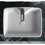 Умывальник 480х370х130мм чаша Element CeramicaNova накладная прямоугольная CN6033/Италия — изображение 3