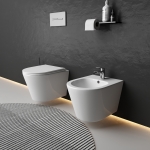 Биде подвесное CeramicaNova Forma CN3012/Италия — изображение 3