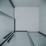 Душевое ограждение 80х80х195см Galaxy Grossman / двери раздвижные / профиль черный матовый / стекло шиншилла — изображение 5