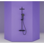 Душевая стойка SANCOS Game SC3001MB для душа/ванны с термостатическим смесителем/Италия — изображение 2