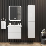 Тумба 60 см Эвада ПОДВЕСНАЯ с умывальником Миранда-60 — изображение 13