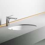 Умывальник 565х385х210мм Element CeramicaNova встраиваемый под столешницу овальный CN6044/Италия — изображение 4