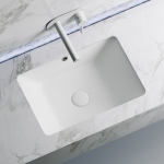 Умывальник 550х400х185мм Element CeramicaNova встраиваемый под столешницу прямоугольный CN6045/Италия — изображение 4