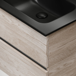 Тумба 60 см Urban ПОДВЕСНАЯ Sancos Дуб галифакс натуральный с умывальником CN7001MB — изображение 6