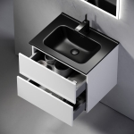 Тумба 60 см Urban ПОДВЕСНАЯ Sancos с умывальником CN7001MB — изображение 6