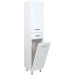 Пенал 32 см МОДЕРН с корзиной для белья Левый