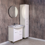 Пенал 32 см МОДЕРН с корзиной для белья Левый — изображение 4