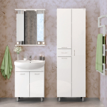 Пенал 52 см МОДЕРН с корзиной Правый — изображение 4