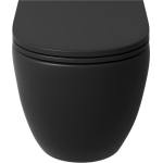 Унитаз безободковый МАТОВЫЙ подвесной GROSSMAN GR-4455BMSQ/Германия — изображение 3