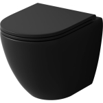 Унитаз безободковый МАТОВЫЙ подвесной GROSSMAN GR-4455BMSQ/Германия