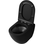 Унитаз безободковый МАТОВЫЙ подвесной GROSSMAN GR-4455BMSQ/Германия — изображение 4