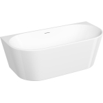 Ванна 170x80x58см акриловая пристенная белая глянцевая Labo SANCOS/Италия