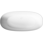 Ванна 170x80x58см акриловая отдельностоящая белая глянцевая Oval SANCOS/Италия — изображение 3