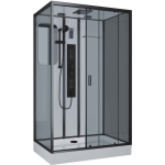 Душевая кабина 120x80x210см NIAGARA Premium NG-6912-01GQRBLACK