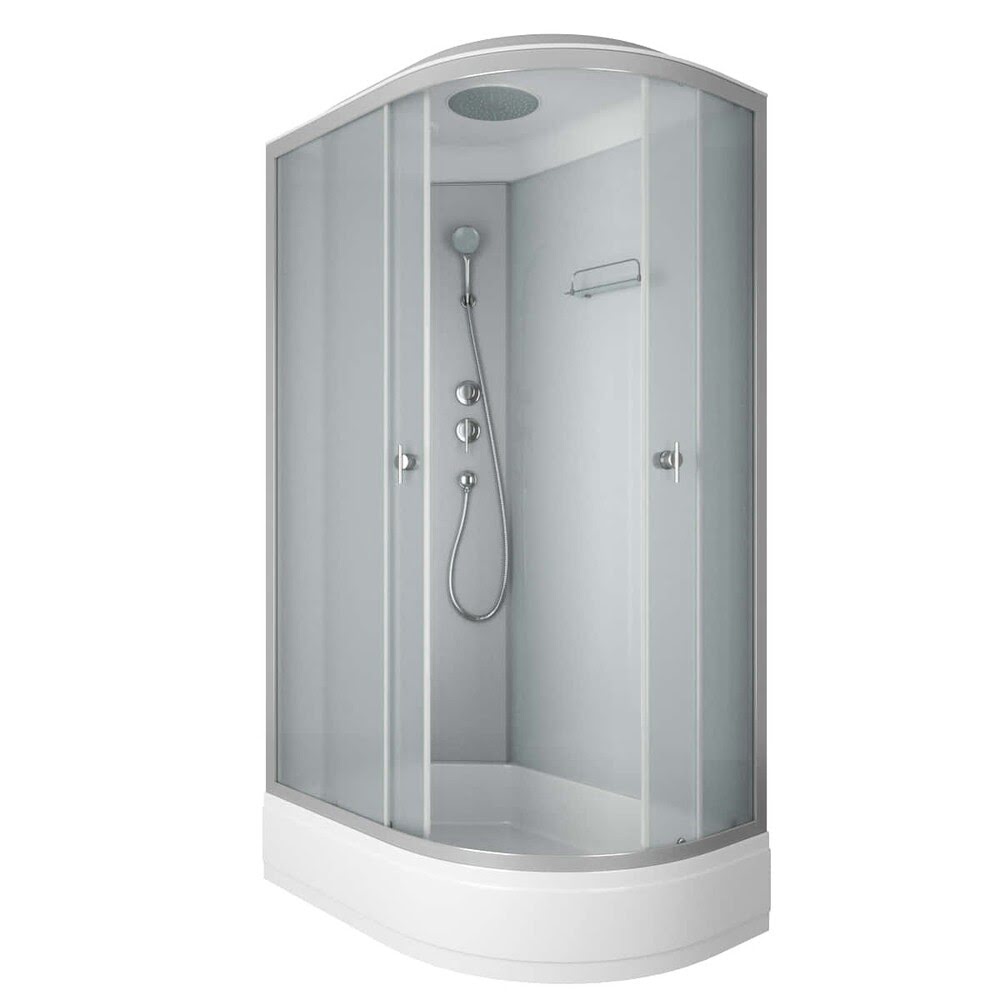 Душевая кабина 120x80x215см NIAGARA Eco E120/80/26L/MT средний поддон 26см стекло матовое