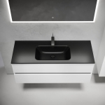 Тумба 120 см Urban ПОДВЕСНАЯ Sancos с умывальником CN7006MB — изображение 6