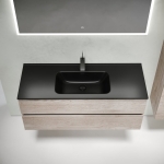 Тумба 120 см Urban ПОДВЕСНАЯ Sancos Дуб Галифакс с умывальником CN7006MB — изображение 6