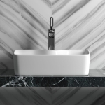 Умывальник 480х370х130мм чаша Element CeramicaNova накладная прямоугольная CN6033/Италия — изображение 5