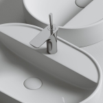 Умывальник 600х400х125мм чаша Element CeramicaNova накладная овальная CN6035/Италия — изображение 5