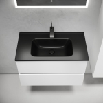 Тумба 80 см Urban ПОДВЕСНАЯ Sancos с умывальником CN7005MB — изображение 6