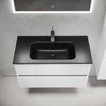 Тумба 90 см Urban ПОДВЕСНАЯ Sancos с умывальником CN7002MB — изображение 6