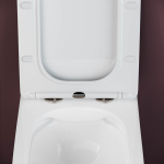 Унитаз безободковый подвесной CeramicaNova Metric Rimless CN3007/Италия — изображение 5