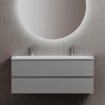 Тумба 120 см Folk Ergraut soft ПОДВЕСНАЯ Sancos с умывальником CN7016 — изображение 4