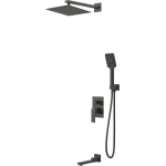 Душевая система скрытого монтажа Style 501.K35.05.210 черный матовый Grossman / Германия