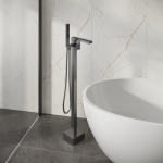 Смеситель напольный для ванны серии Falcon 530.K35.08.420  графит сатиновый Grossman / Германия — изображение 4