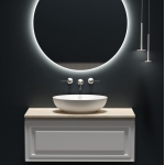 Столешница для ванной комнаты SANCOS TT100A2 1000х460 мм без отверстия под смеситель — изображение 4