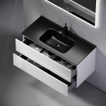 Тумба 100 см Urban ПОДВЕСНАЯ Sancos с умывальником CN7003MB — изображение 7