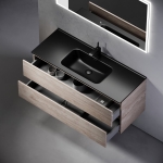 Тумба 120 см Urban ПОДВЕСНАЯ Sancos Дуб Галифакс с умывальником CN7006MB — изображение 7