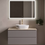 Столешница для ванной комнаты SANCOS TT100A2X 1000х460 мм с отверстием под смеситель — изображение 3