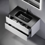 Тумба 90 см Urban ПОДВЕСНАЯ Sancos с умывальником CN7002MB — изображение 7