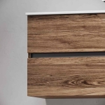 Тумба 90 см Urban ПОДВЕСНАЯ Sancos Дуб чарльстон с умывальником CN7002 — изображение 7