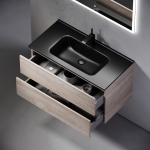 Тумба 90 см Urban ПОДВЕСНАЯ Sancos Дуб Галифакс с умывальником CN7002MB — изображение 7