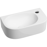 Умывальник 400х215х120мм Element CeramicaNova подвесной прямоугольный CN6066R чаша справа/Италия — изображение 8