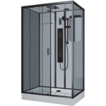 Душевая кабина 120x80x210см NIAGARA Premium NG-6912-01GQLBLACK