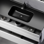 Тумба 120 см Urban ПОДВЕСНАЯ Sancos с умывальником CN7006MB — изображение 8