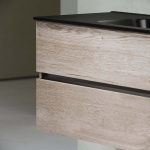 Тумба 120 см Urban ПОДВЕСНАЯ Sancos Дуб Галифакс с умывальником CN7006MB — изображение 8