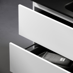 Тумба 80 см Urban ПОДВЕСНАЯ Sancos с умывальником CN7005MB — изображение 9