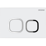 Клавиша смыва белый глянцевый Grossman Cosmo 700.K31.02.000.000/Германия
