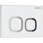 Клавиша смыва белый глянцевый Grossman Cosmo 700.K31.02.000.000/Германия — изображение 2