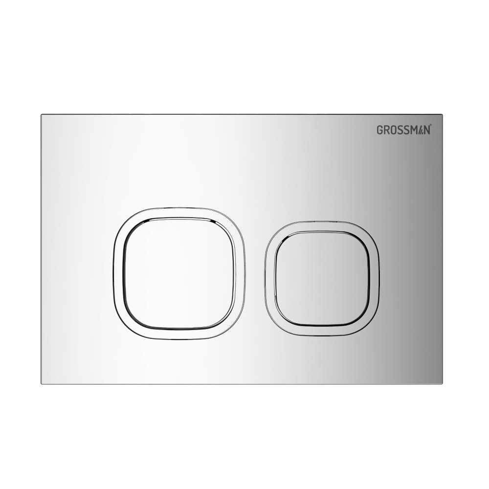 Клавиша смыва хром глянцевый Grossman Cosmo 700.K31.02.100.100/Германия