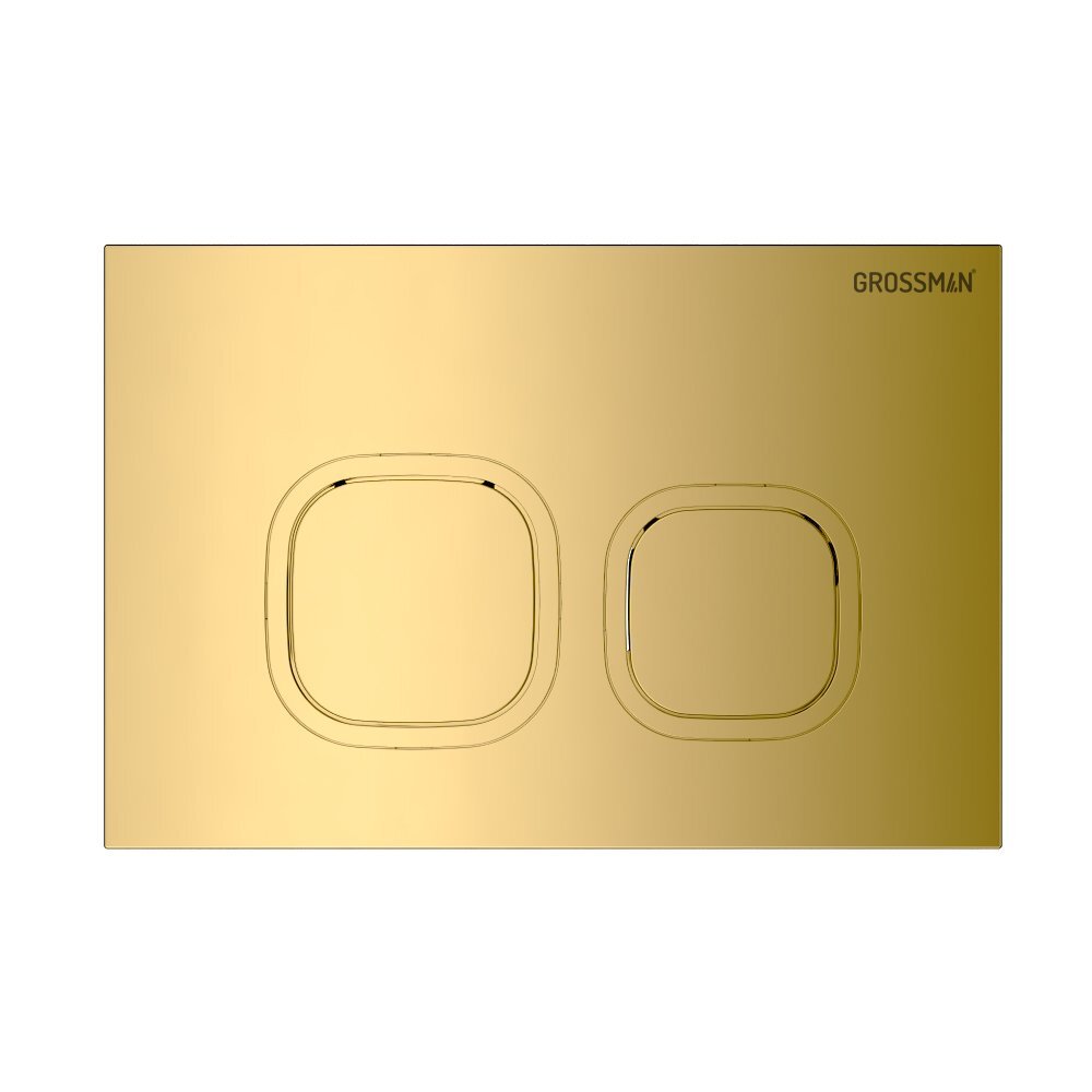 Клавиша смыва золото глянцевый Grossman Cosmo 700.K31.02.300.300/Германия