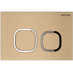 Клавиша смыва золото матовый Grossman Cosmo 700.K31.02.310.310 /Германия