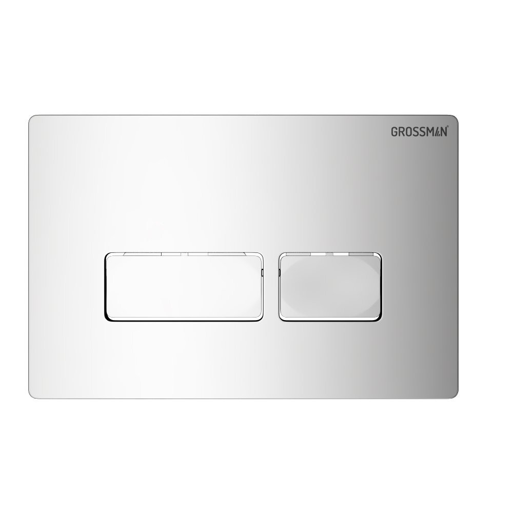 Клавиша смыва хром глянцевый Grossman Pragma 700.K31.03.100.100 /Германия